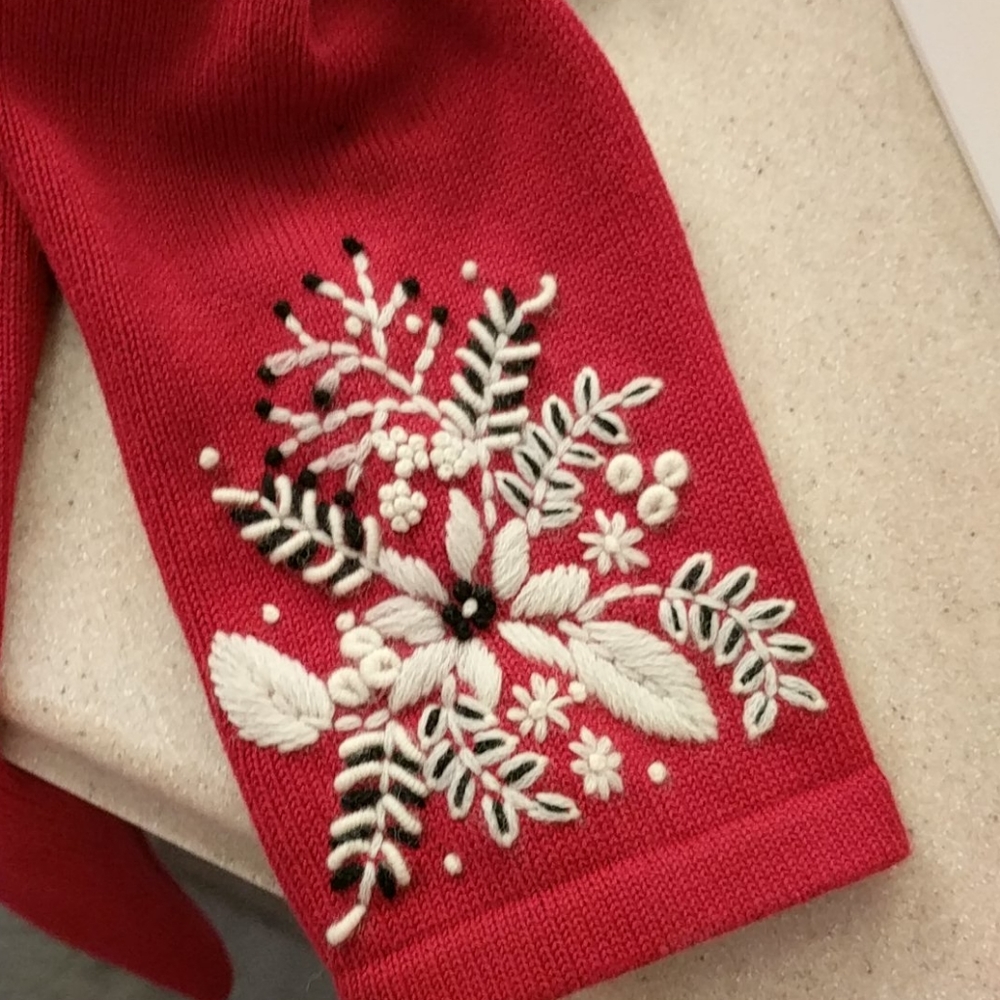 Red sweater - Picture 3 of 5